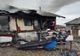 Foto| Incendiu devastator la Șotânga, pornit de la jarul din sobă
