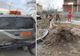 Accident spectaculos la Târgoviște,între un autoturism și o mașină școală