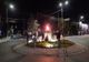 Flacără cu lumina de la Înviere aprinsă în centrul orașului, la Pucioasa