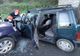 Trei persoane rănite, în Dâmbovița, după ce două autoturisme au intrat în coliziune