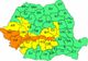 Cod portocaliu de viscol puternic și ninsori abundente în zonele de munte  a județelor Dâmbovița și Prahova