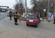 Un autoturism a intrat în coliziune cu o fântână, în Dâmbovița