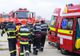 Accident pe A1! Un șofer a intrat cu mașina în parapet