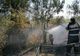 Dâmbovița. Incendiu violent într-un cimitir