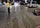 Târgovişte. Accident violent între un moped și un autoturism. Conducătorul mopedului, transportat la spital