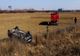 Dâmboviţa. Autoturism răsturnat pe DN71, la Răcari. Două persoane au fost rănite