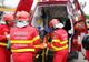 Dâmbovița: Accident pe  Autostrada A1! Două persoane sunt rănite după ce un autocar s-a răsturnat