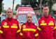 Trei pompieri din Dâmboviţa au intervenit rapid la un accident cu mai multe victime la întoarcerea dintr-o misiune