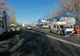 Târgoviște: Coliziune violentă între o ambulanță și un taxi