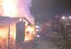 Un incendiu violent a lăsat fără casă o familie din Dâmbovița